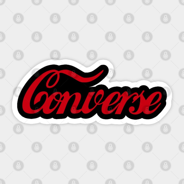 Converse Sneak Sticker by WE BOUGHT ZOO